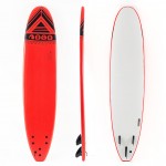 Σανίδα surf Soft-board 8ft Κόκκινη SCK 