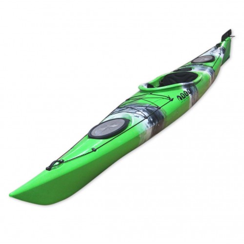 Dreamer Plus single sit-in kayak by SCK - Green/White/Black