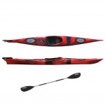 Dreamer Plus single sit-in kayak by SCK - Red/Black