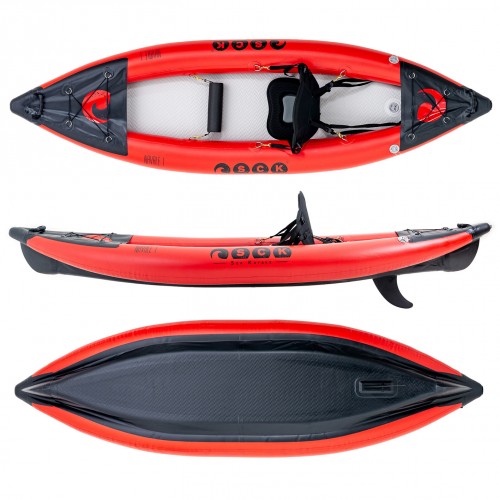 SCK NAVALE 1 single seat inflatable kayak with drop-stitch bottom