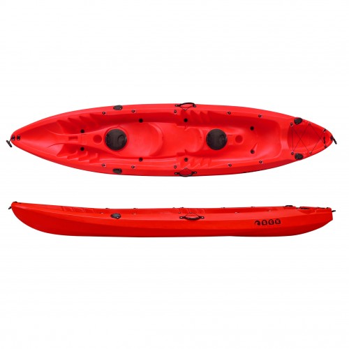 SCK Nereus sea Kayak 2+1 seats - Red