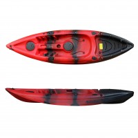SCK Conger single seat fishing kayak - Red/Black