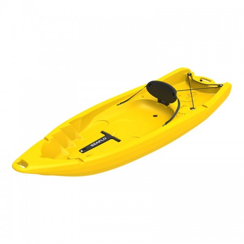 Seaflo Primus 2 single seat kayak  1+1 with paddle - Yellow