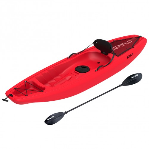 Seaflo Puny Single Kayak with wheel - Red