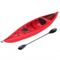 Seaflo Sit-in Kayak with paddle - Red