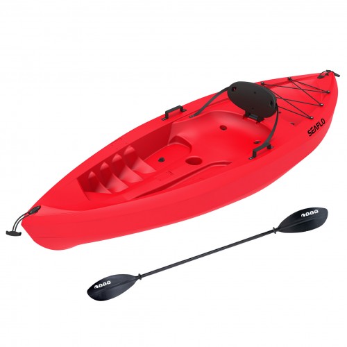 Seaflo FAT BOY - Single seat kayak with paddle - Red