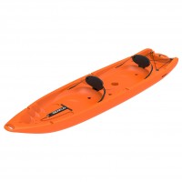 Seaflo DUORUM - Double kayak 2+2 seats with 2 paddles - Orange
