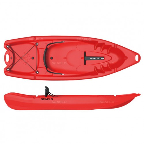 Seaflo Primus 2 single seat kayak for 1 adult and 1 child - Red
