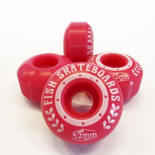 Set of skate wheels pink