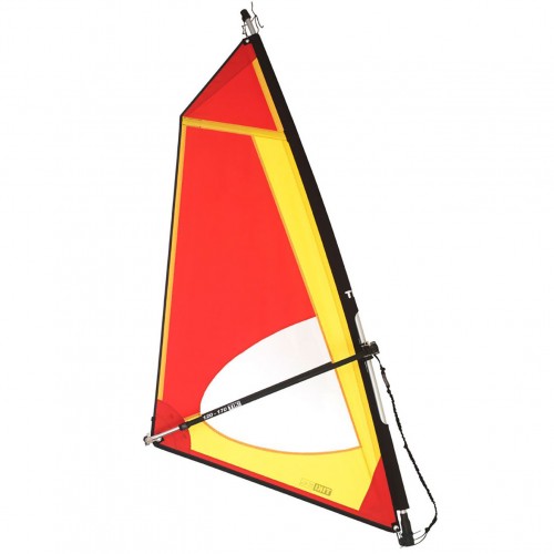 Classic 1,5 Dacron sail - Complete windsurf Rig - ΤΙΚΙ