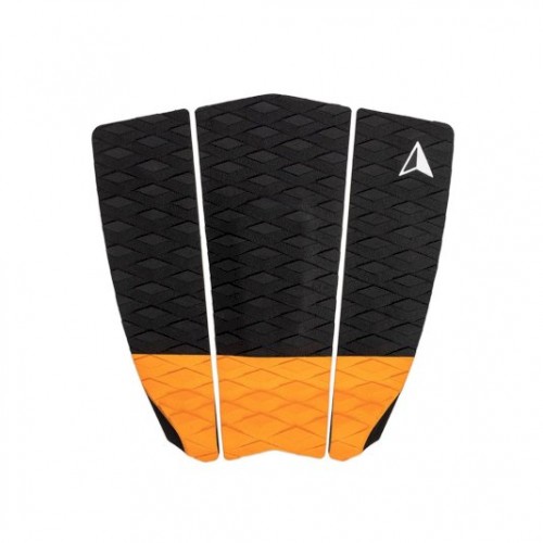 ROAM Footpad Deck Grip Traction Pad 3pc / Black-Orange