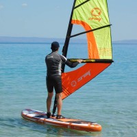 Inflatable SUP board W1 10'6" zray complete with windsurf sail and paddle