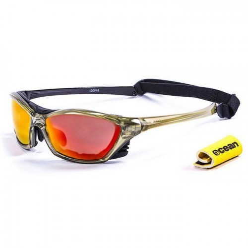 Ocean Sunglasses with polarized lens / Floating  / Lake Garda Green-RevoRed