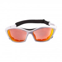 Ocean Sunglasses with polarized lens / Floating  / Lake Garda White-RevoRed