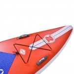 Inflatable SUP board Fury 11' zray with double chamber and mast foot - complete package