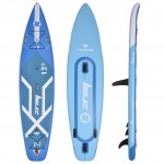 Inflatable SUP board Fury 12' zray with double chamber and mast foot - complete package