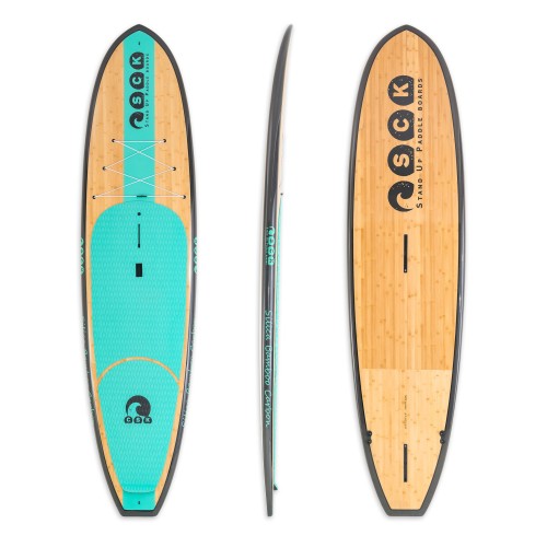 SCK Σανίδα SUP Bamboo-Carbon Silica 11'6''
