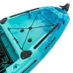 SCK Largo 300 Μονοθέσιο Pedal Kayak ready με αλουμινίου κάθισμα και τιμονιέρα | Μπλε-Τυρκουάζ