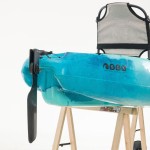 SCK Largo 300 Μονοθέσιο Pedal Kayak ready με αλουμινίου κάθισμα και τιμονιέρα | Μπλε-Τυρκουάζ
