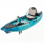 SCK Largo 300 Μονοθέσιο Pedal Kayak ready με αλουμινίου κάθισμα και τιμονιέρα | Μπλε-Τυρκουάζ