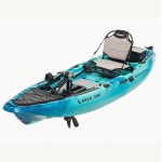 SCK Largo 300 Μονοθέσιο Pedal Kayak ready με αλουμινίου κάθισμα και τιμονιέρα | Μπλε-Τυρκουάζ