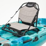 SCK Largo 300 Μονοθέσιο Pedal Kayak ready με αλουμινίου κάθισμα και τιμονιέρα | Μπλε-Τυρκουάζ
