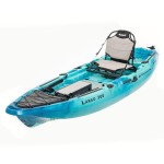 SCK Largo 300 Μονοθέσιο Pedal Kayak ready με αλουμινίου κάθισμα και τιμονιέρα | Μπλε-Τυρκουάζ