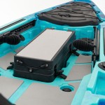 SCK Largo 300 Μονοθέσιο Pedal Kayak ready με αλουμινίου κάθισμα και τιμονιέρα | Μπλε-Τυρκουάζ