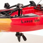 Propeller drive system with base for Pedal Drive Ready Kayaks