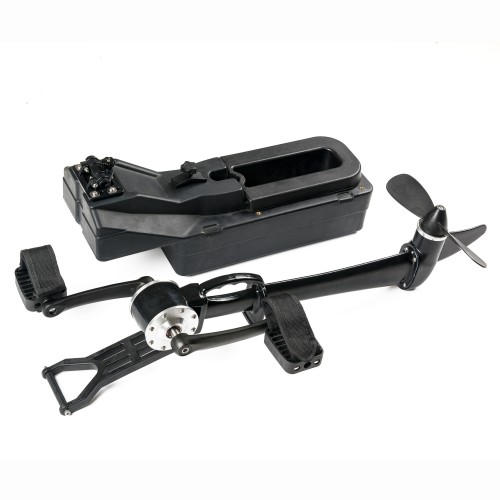 Propeller drive system with base for Pedal Drive Ready Kayaks