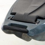 SCK Cargo 320 Μονοθέσιο Pedal Kayak ready με αλουμινίου κάθισμα και τιμονιέρα | Μαύρο-Τυρκουάζ