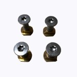 Βίδες 30mm M8 με παξιμάδι σετ 4τμχ για σανίδα Foil & εργαλείο - Indiana