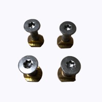 Baseplate screws 25mm with nuts set 4pcs for Foil boards - Indiana