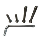 Indiana Foil HP Set of Alu Mast & Adaptor Screws