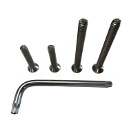 Indiana Foil HP Set of Alu Mast & Adaptor Screws
