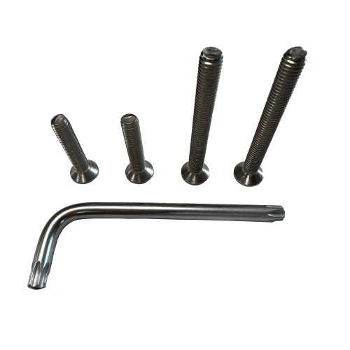 Indiana Foil HP Set of Alu Mast & Adaptor Screws