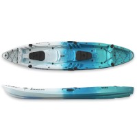SCK Nerites sea Kayak 2+1 seats White - Blue - Turquoise