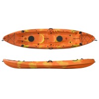 SCK Nereus PLUS sea Kayak 2+1 seats Orange - Yellow