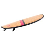 Σανίδα surf EPX Bamboo 6’4″ Black-Ruby SCK