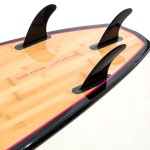 Σανίδα surf EPX Bamboo 7’2″ Black-Ruby SCK