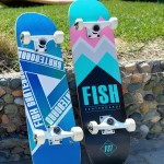 Skateboard 31'' Elegant Fish