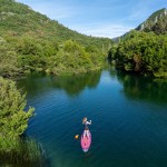 Jobe Φουσκωτή σανίδα SUP 10' Lina Lite Πακέτο - Μωβ