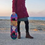 Skateboard 31'' Lion Lady Fish