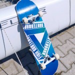 Skateboard 31'' Blue Triangle Fish