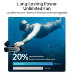 Ηλεκτρικό SeaScooter SUBNADO PLUS - Waydoo