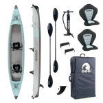 SCK VELOCE Φουσκωτό διθέσιο καγιάκ full drop-stitch